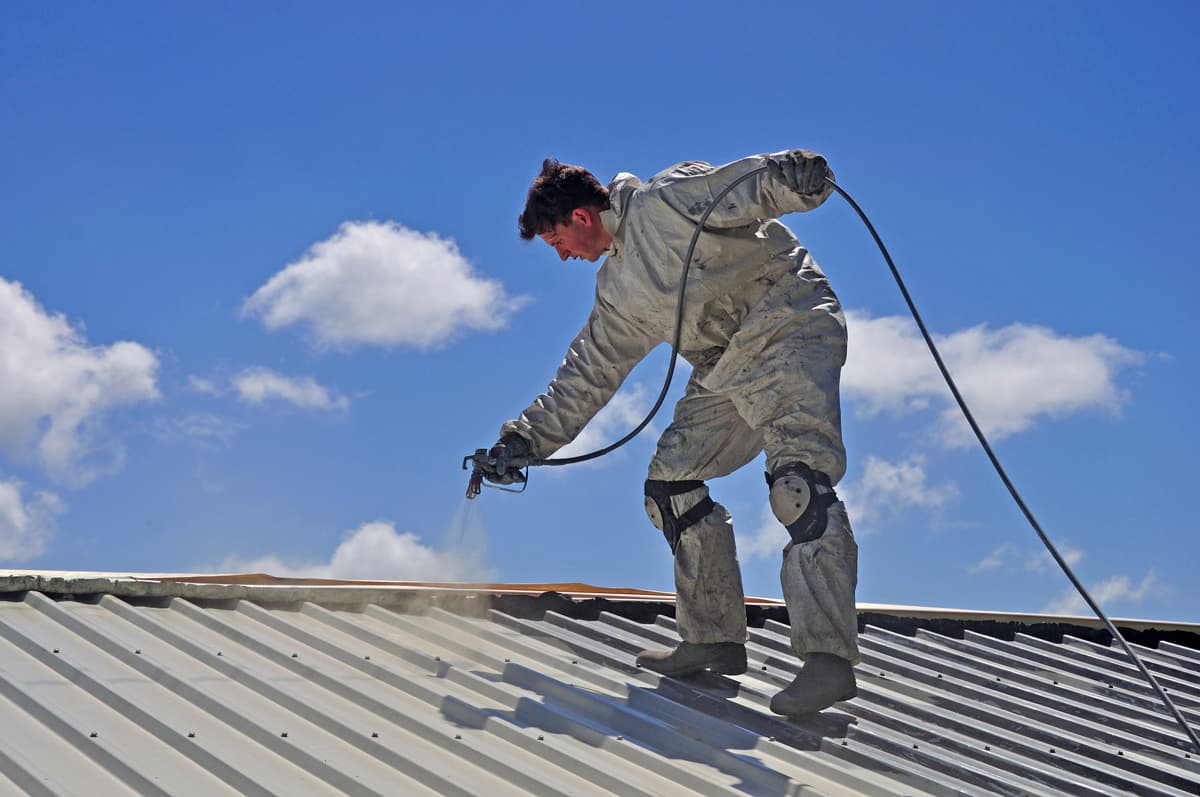 Metal Roof Painting