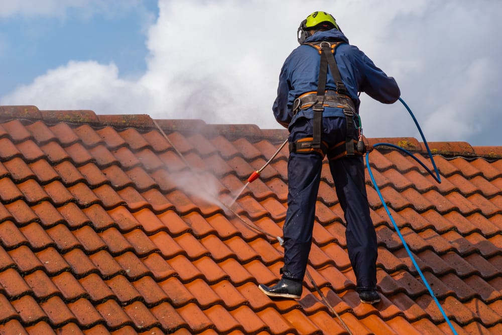 Roofing Project - Algae Streak Treatment in Sydney
