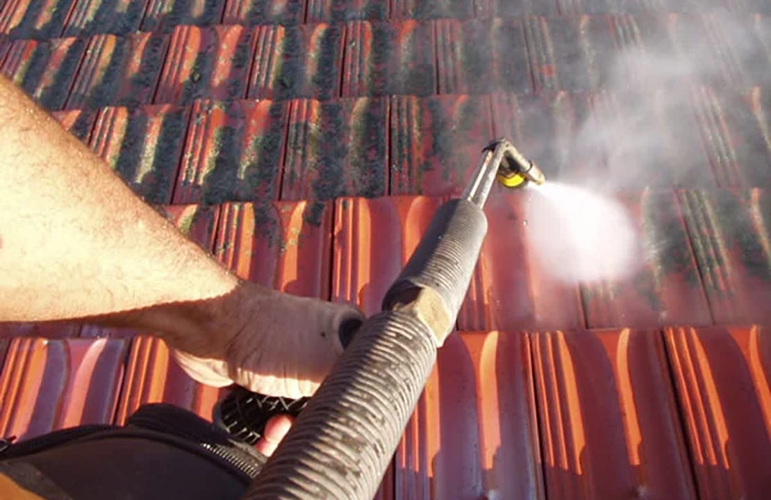 Roofing Project - Moss Lichen Removal in Sydney